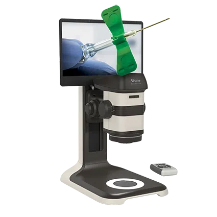 ProteQ VISO microscope showing a 3D medical device